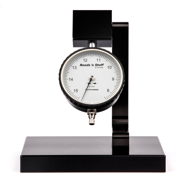 Прибор для измерения диаметра камыша для тростей Гобоя Reeds 'n Stuff, на стойке, метрический