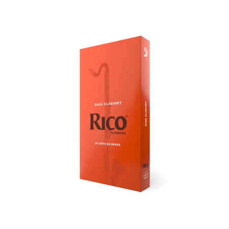 Трости для Бас-кларнета Bb D'Addario Rico № 3 unfiled (25 шт.)