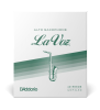 Трости для Альт-саксофона D'Addario La Voz Medium Soft, unfiled (10 шт.)