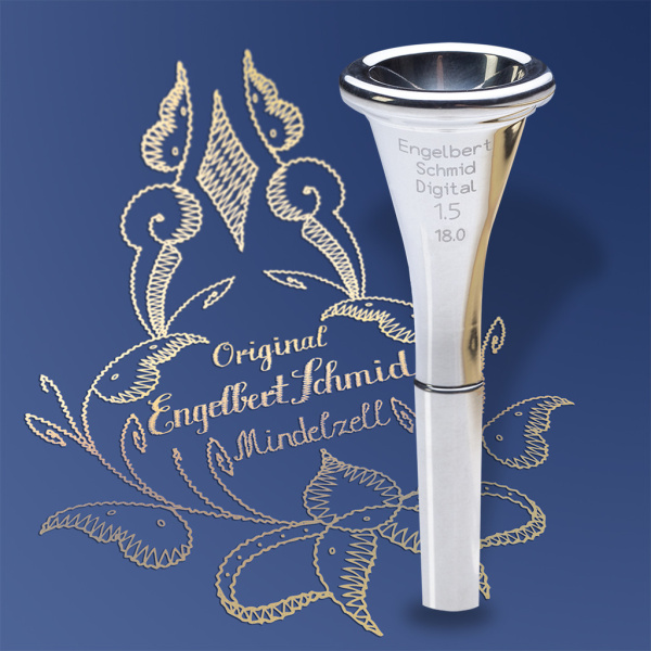 Мундштук для Валторны Engelbert Schmid Digital № 1,5 диаметр 18 мм