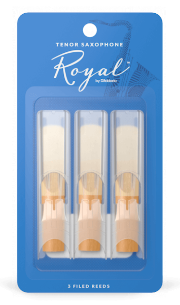 Трости для Тенор-саксофона D'Addario Royal № 2,5 filed (3 шт.)