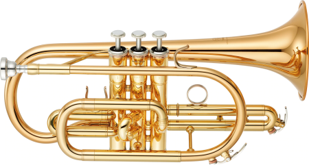 Корнет Bb Yamaha YCR-4330GII, полупрофессиональный, томпаковый раструб