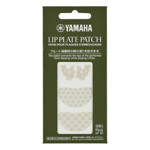 Наклейка на губки Флейты Yamaha Lip Plate Patch (12 шт.)