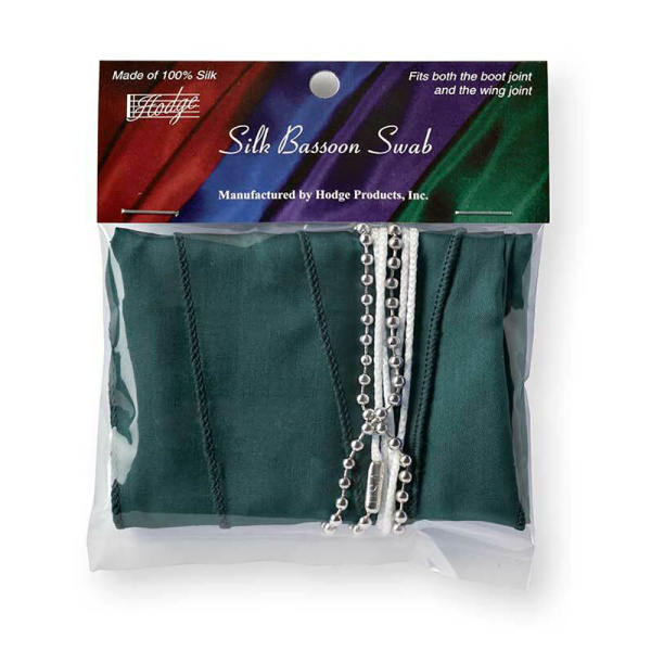 Салфетка для протирки Фагота Hodge, шёлк, цвет зеленый