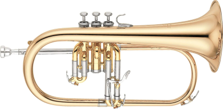 Флюгельгорн Yamaha YFH-631G, профессиональный, томпаковый раструб