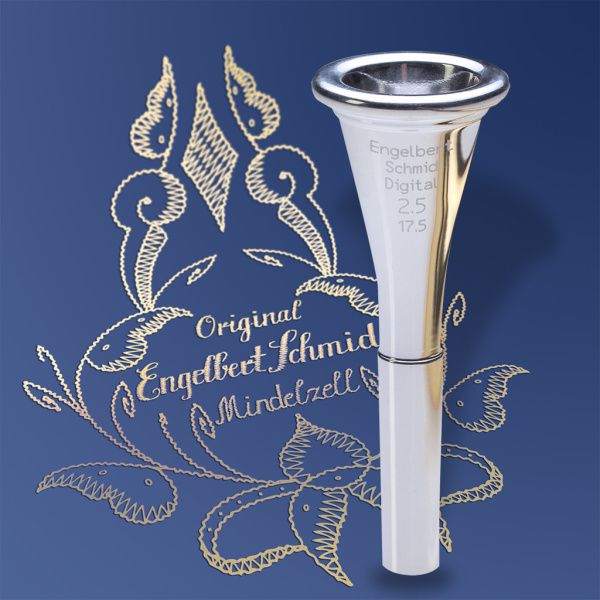 Мундштук для Валторны Engelbert Schmid Digital № 2,5 диаметр 17,5 мм