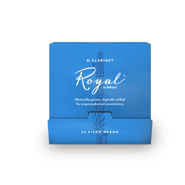 Трости для Кларнета Bb D'Addario Royal № 2 filed  (25 шт.)