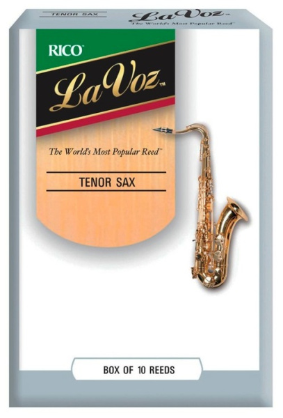 Трости для Тенор-саксофона D'Addario La Voz Medium Soft, unfiled (10 шт.)