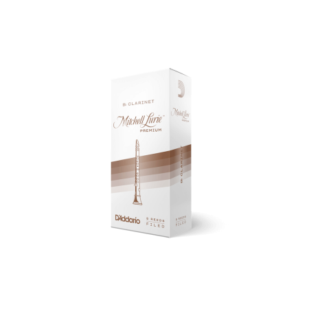 Трости для Кларнета Bb D'Addario Mitchell Lurie Premium № 3 filed (5 шт.)