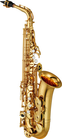 Альт-саксофон Yamaha YAS-480, полупрофессиональный, золотой лак