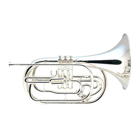 Валторна маршевая Yamaha YHR-302MS, серебряное покрытие