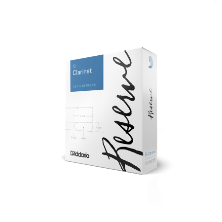 Трости для Кларнета-пикколо Eb D'Addario Reserve № 4 filed (10 шт.)