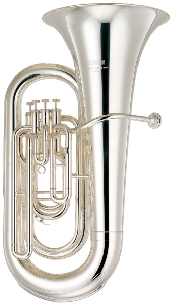 Туба Eb Yamaha YEB-321S, полупрофессиональная, серебряное покрытие Туба Eb Yamaha YEB-321S, полупрофессиональная, серебряное покрытие