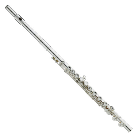 Флейта Yamaha YFL-517, профессиональная, без резонаторов, не в линию, E-механика, колено До