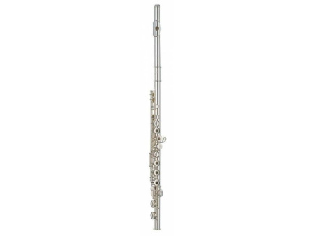 Флейта Yamaha YFL-372, полупрофессиональная, с резонаторами, не в линию, E-механика, колено До
