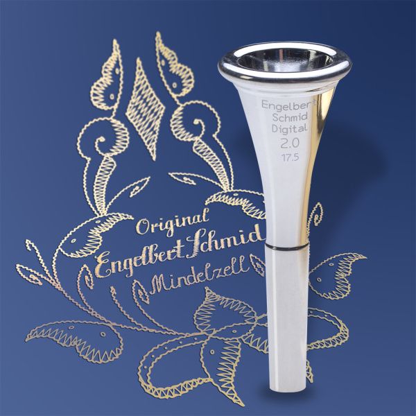 Мундштук для Валторны Engelbert Schmid Digital № 2,0 диаметр 17,5 мм