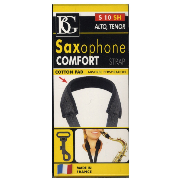 Гайтан для Альт- и Тенор-саксофона BG France S10SH Saxophone Strap