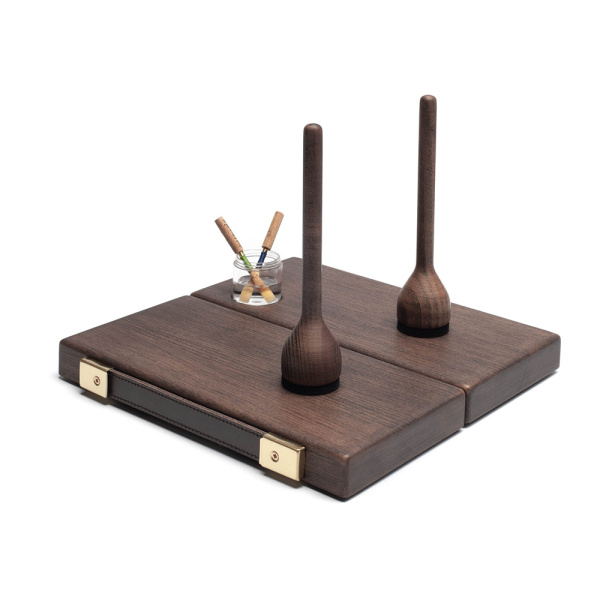 Стойка для двух Гобоев Reeds 'n Stuff Stellar, вяз тёмный