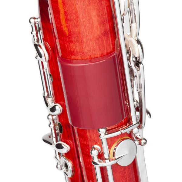 Упор под левую руку для Фагота MyGrip, коричневый махагон, толщина 5 мм