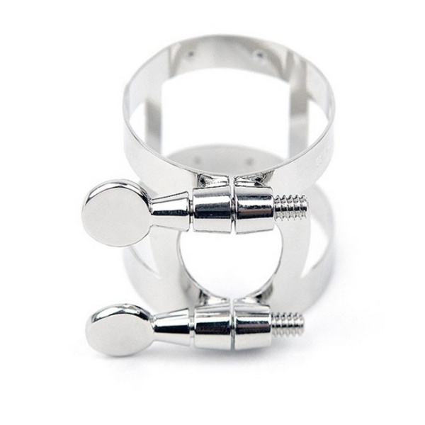 Лигатура для Сопрано-саксофона D'Addario, никелированная