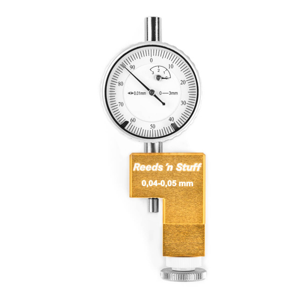 Индикатор регулировки лезвия машинки для вытачивания профиля на пластинке Фагота и Контрафагота Reeds 'n Stuff, аналоговый