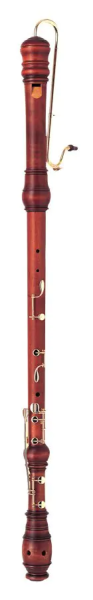 Блок-флейта контрабас Yamaha YRGB-61, барочная система, клён