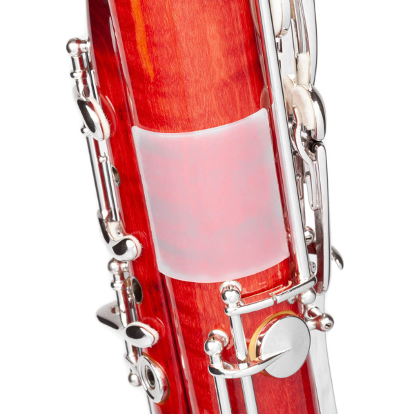 Упор под левую руку для Фагота MyGrip, прозрачный, толщина 2 мм