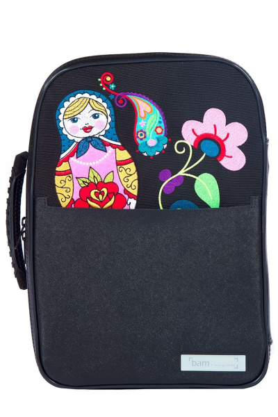 Футляр для пары Кларнетов Bb и A BAM KATYUSHKA, чёрный