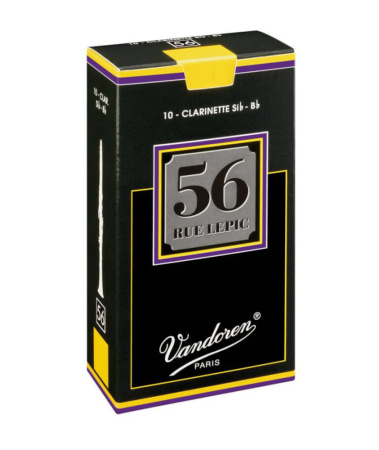 Трости для Кларнета Bb Vandoren 56 Rue Lepic № 2,5 (1 шт.)