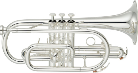 Корнет Bb Yamaha YCR-2330SIII, стандартный, компактная модель, серебряное покрытие
