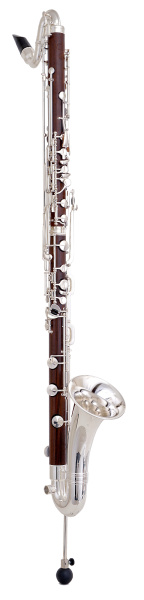 Бас-кларнет Bb немецкий Oscar Adler & Co. model 410, диапазон до нижнего Eb