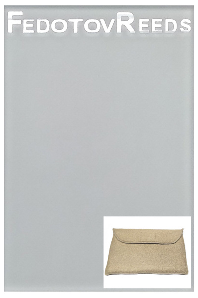 Стекло для шлифовки тростей FedotovReeds, в бежевом чехле