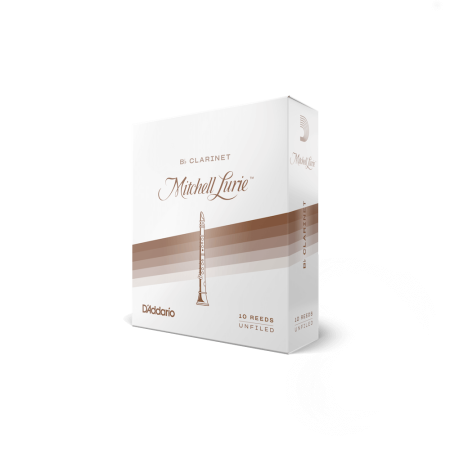 Трости для Кларнета Bb D'Addario Mitchell Lurie № 3,5 unfiled (10 шт.)