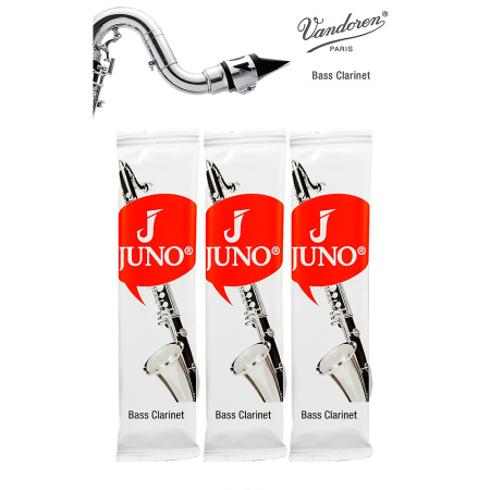 Трости для Бас-кларнета Bb Vandoren Juno № 3 (3 шт.)