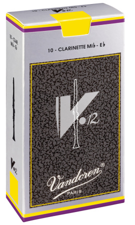 Трости для Кларнета-пикколо Eb Vandoren V12 № 4,5 (1 шт.)