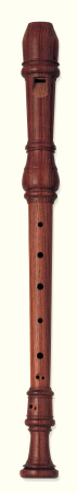 Блок-флейта альтовая Yamaha YRA-64, барочная система, палисандр Rosewood