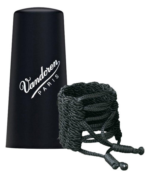 Лигатура вязаная и пластиковый колпачок для мундштука Кларнета Bb Vandoren Klassik Deutcsh