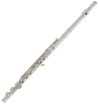 Флейта Yamaha YFL-382 полупрофессиональная, с резонаторами, в линию, колено До