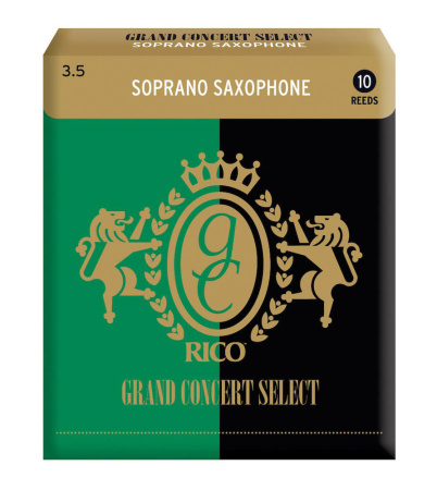 Трости для Сопрано-саксофона D'Addario Grand Concert Select № 3,5 filed (10 шт.)