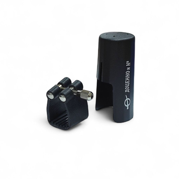 Лигатура и колпачок для Тенор-саксофона Доценко и Ко., искусственная кожа