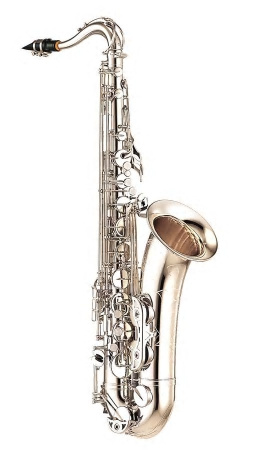Тенор-саксофон Yamaha YTS-62S, профессиональный, серебряное покрытие