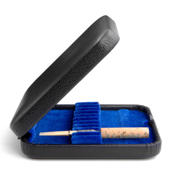 Футляр для тростей Гобоя Reeds 'n Stuff, на 10 тростей, пластик с имитацией кожи, черный