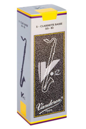 Трости для Бас-кларнета Bb Vandoren V12 № 3 (1 шт.)