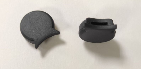 Накладка для упора для большого пальца Кларнета и Гобоя Доценко и Ко., маленькая, черная