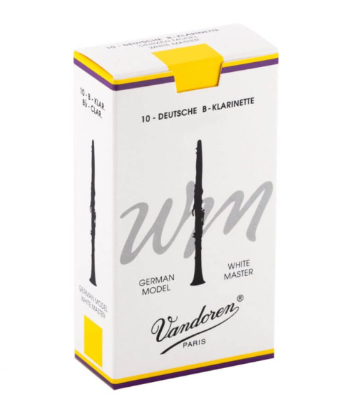 Трости для Кларнета Bb Vandoren White Master Deutsche B-Klarinette № 2 (50 шт.)