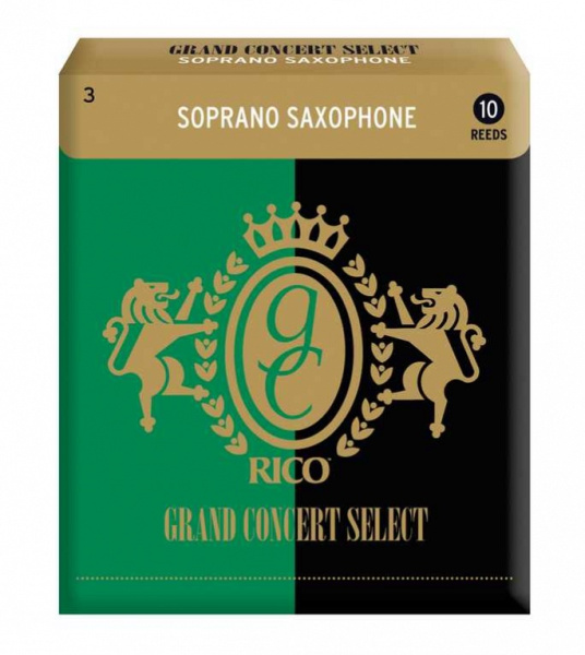Трости для Сопрано-саксофона D'Addario Grand Concert Select № 3 filed (10 шт.)