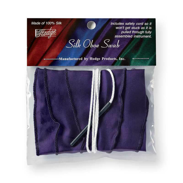 Салфетка для внутренней протирки Гобоя Hodge, шёлк, цвет фиолетовый