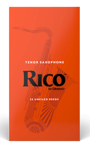 Трости для Тенор-саксофона D'Addario Rico № 3,5 unfiled (25 шт.)