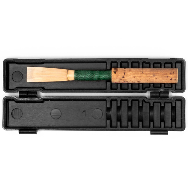 Футляр для трости Гобоя Reeds 'n Stuff, на 1 трость, пластик, черный