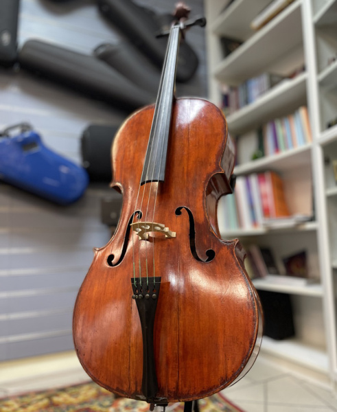 Виолончель мастеровая, австро-венгерская школа, вторая половина XIX века